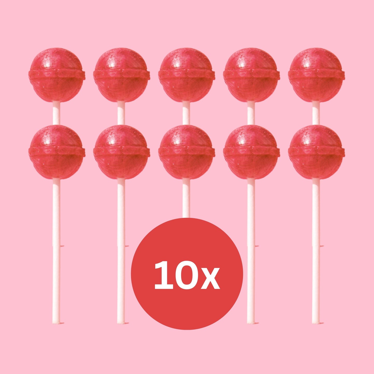 Bluggar Lolli Kirsche 10 Stück