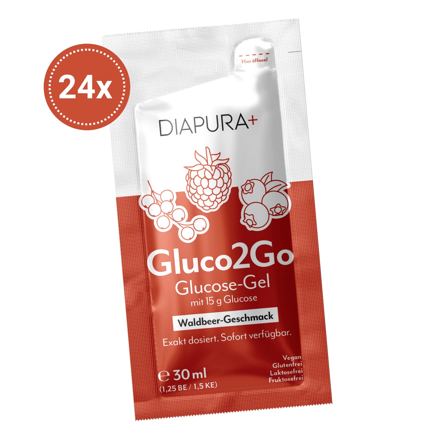 DIAPURA Gluco2Go Glucose-Gel mit 15 g Glucose