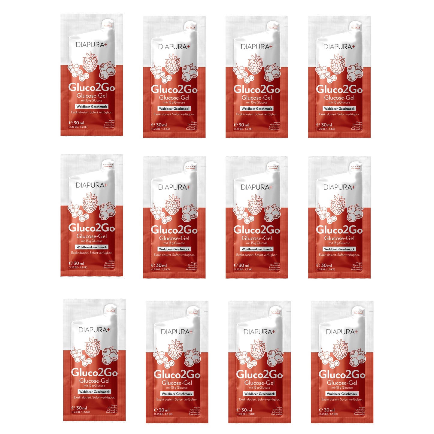 DIAPURA Gluco2Go Glucose-Gel mit 15g Glucose