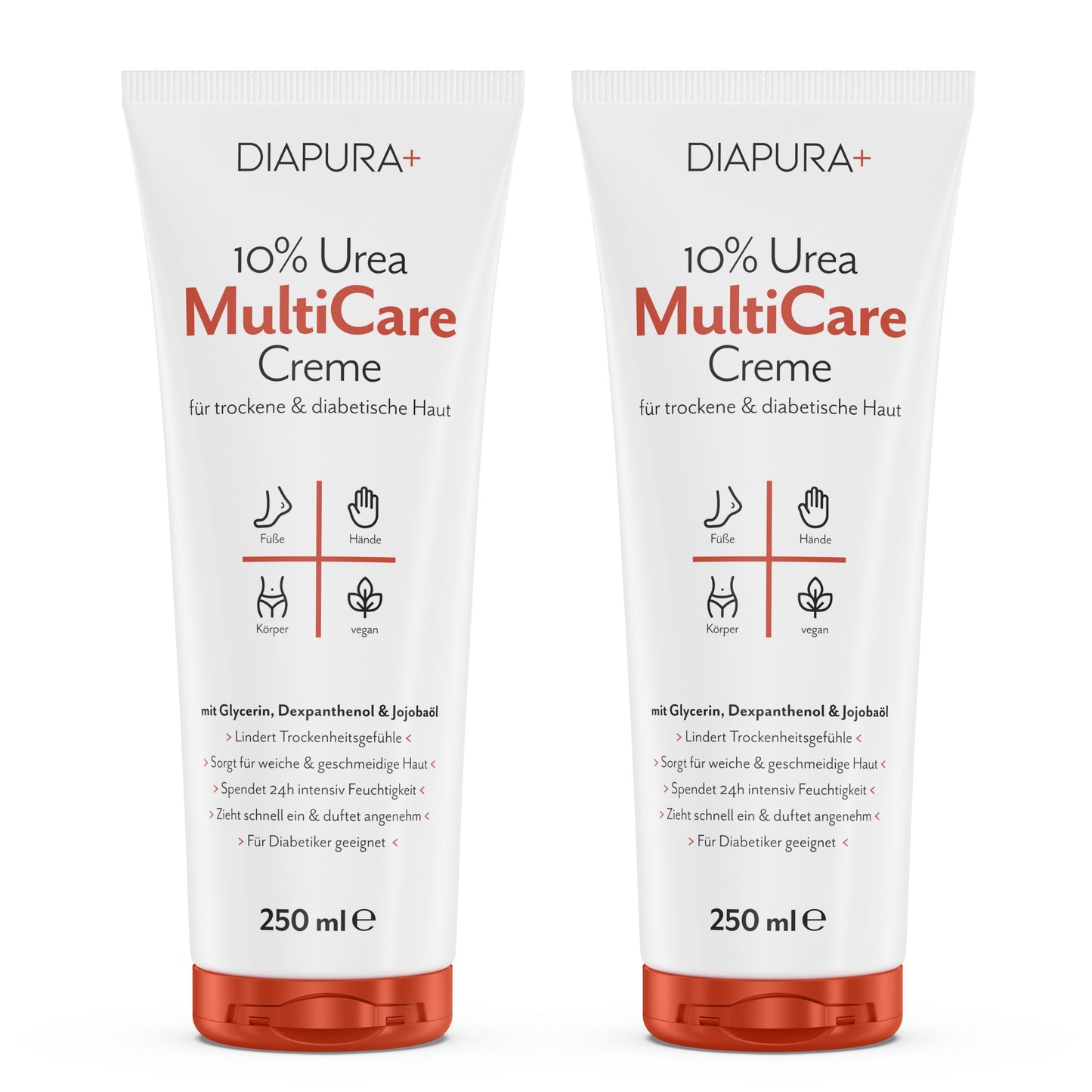 DIAPURA 10% Urea MultiCare Creme für trockene & diabetische Haut