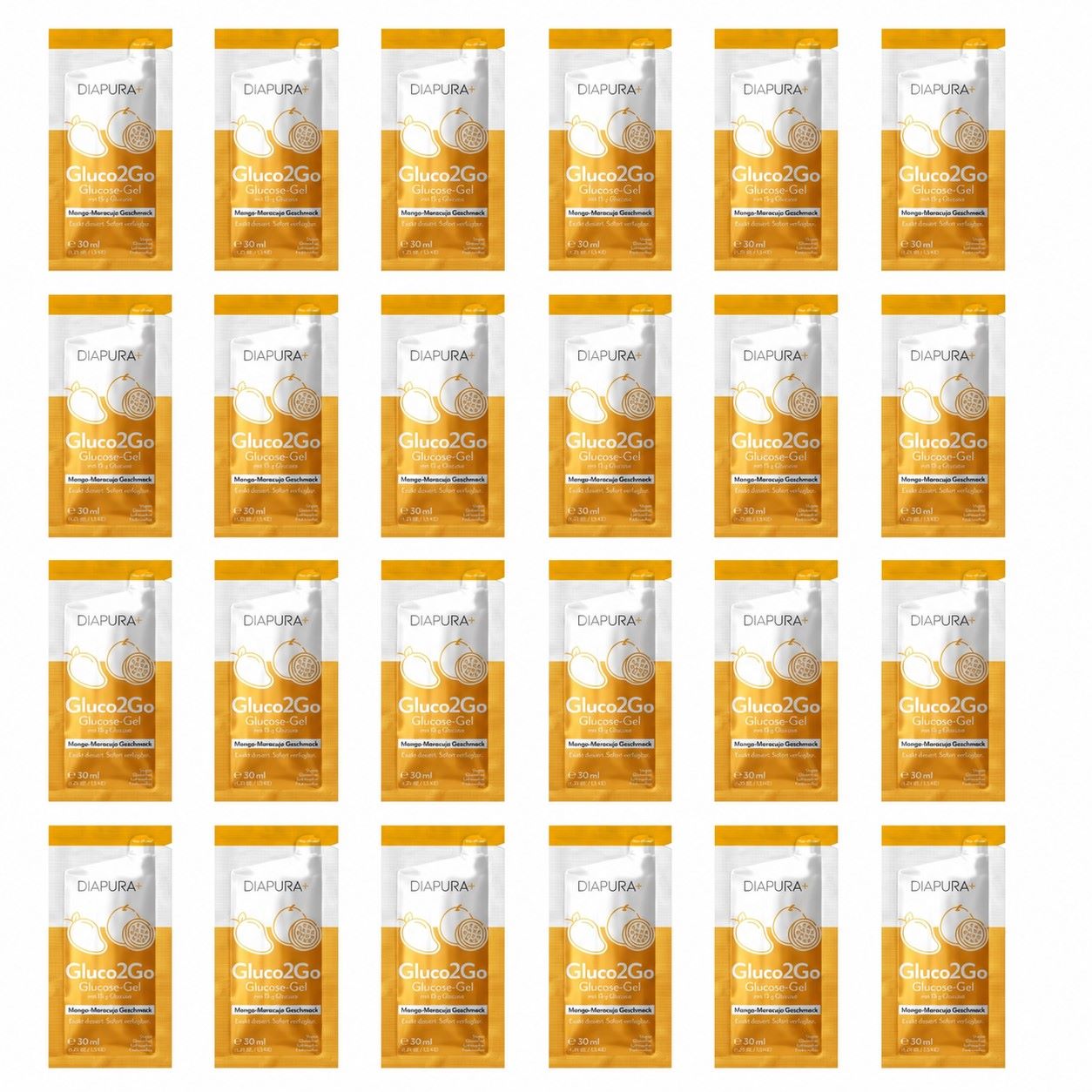 Gluco2Go Mango-Maracuja_24 Stück