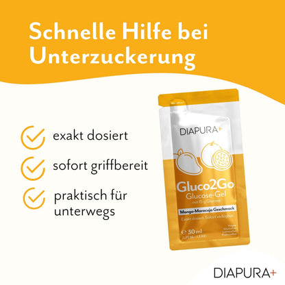 Gluco2Go Schnelle Hilfe bei Unterzuckerung