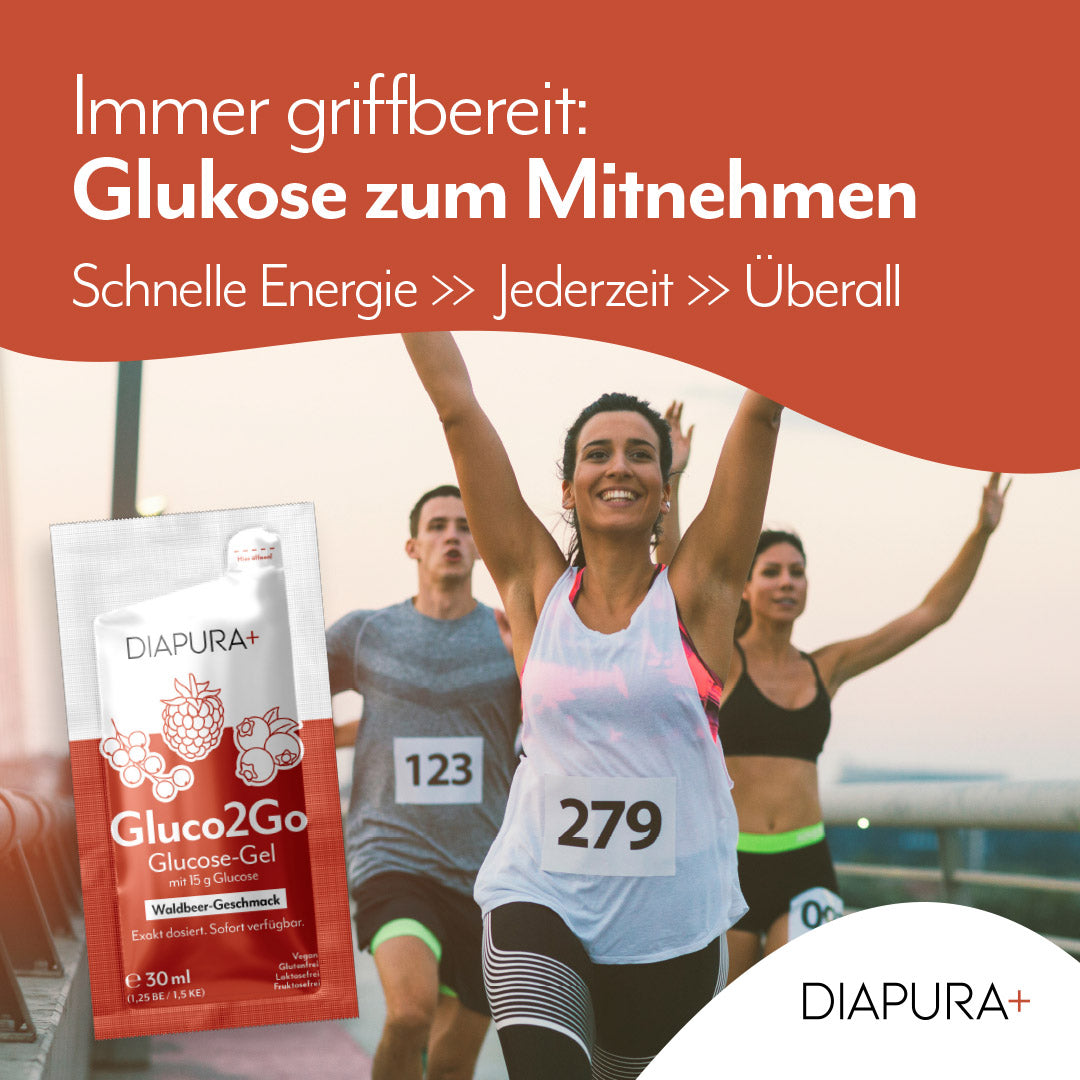 Gluco2Go schnelle Energie für den Sport