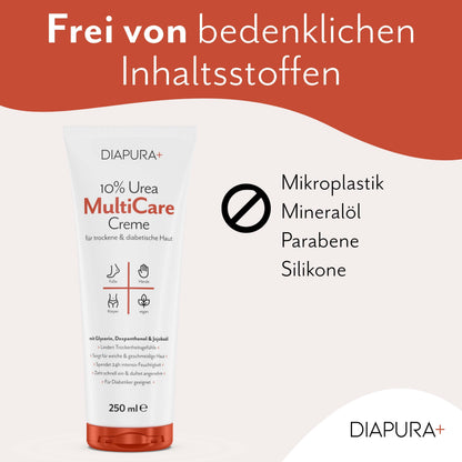 DIAPURA MultiCare - frei von bedenklichen Inhaltsstoffen