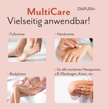 Diapura Multicare Creme: Vielseitig anwendbar